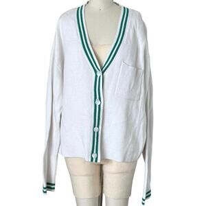Alo Yoga Tennis Club Sweater Knit Cardigan Size XS